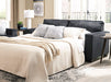 Altari Loveseat - Black/Gray