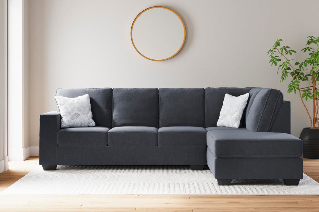 Altari 2-Piece Sectional with Chaise - Slate - Right side