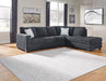 Altari Loveseat - Black/Gray