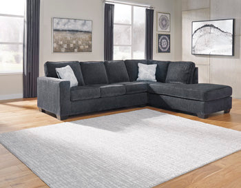 Altari Loveseat - Black/Gray