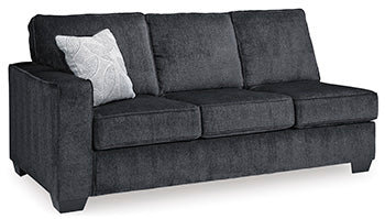 Altari Loveseat - Black/Gray