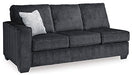Altari Loveseat - Black/Gray