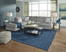 Altari 2-Piece Sleeper Sectional with Chaise - Alloy - Left side