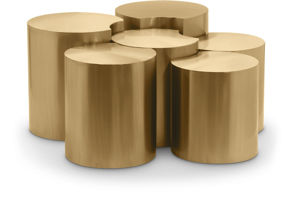 Dimple Iron Nesting 6pc. Modular Coffee Table