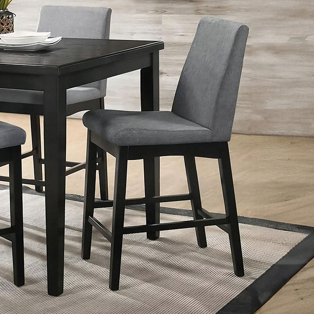 Strom Counter Ht. Chair - Dark Walnut