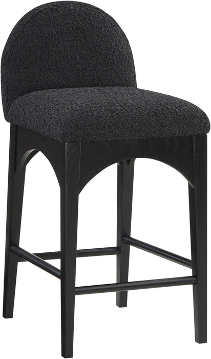 Waldorf Boucle Fabric Upholstered Counter Stool