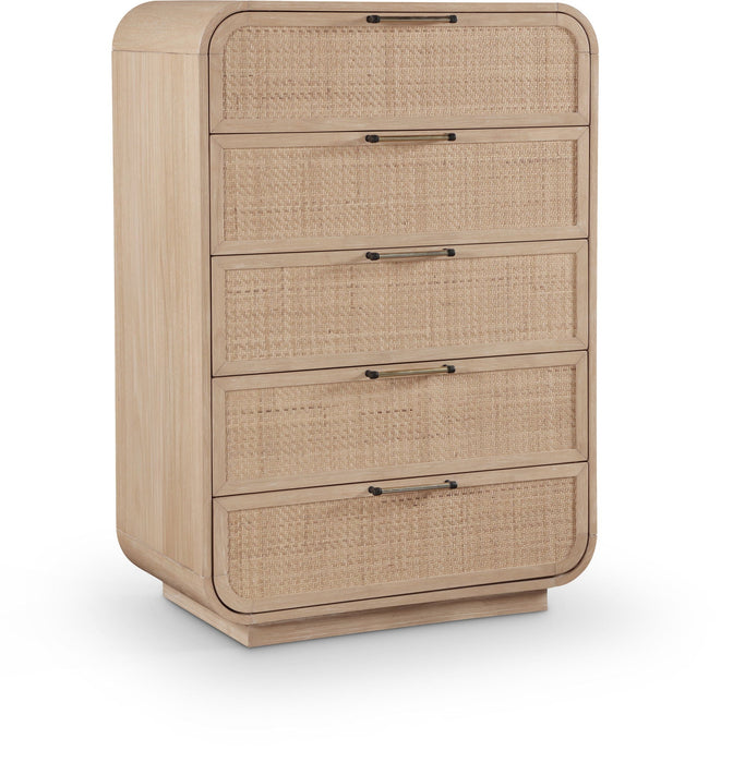 Windsor Natural Cane And Solid Wood Chest
