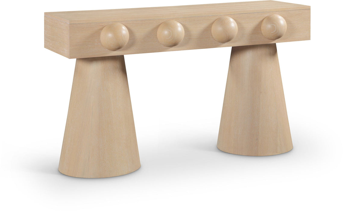 Bracciano Oak Veneer Console Table