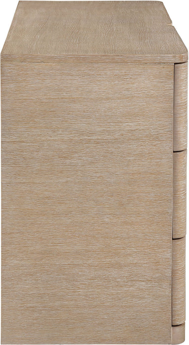Caswell Oak Veneer And Solid Wood Dresser