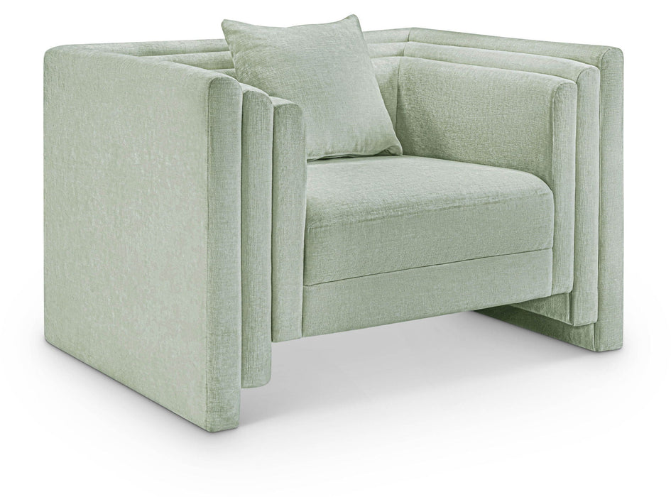Everett Chenille Fabric Upholstered Chair
