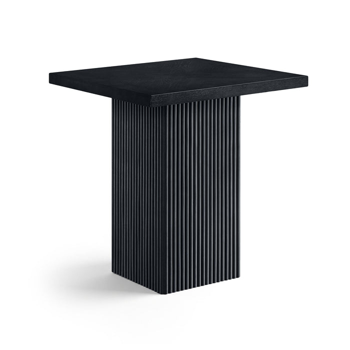Belinda 32" Oak Veneer And Solid Wood Counter Height Table