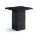 Belinda 32" Oak Veneer And Solid Wood Counter Height Table
