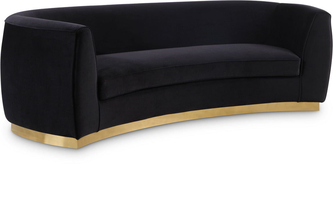 Julian 91.5" Velvet Upholstered Sofa