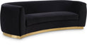 Julian 91.5" Velvet Upholstered Sofa