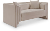 Everett 67" Chenille Fabric Upholstered Loveseat