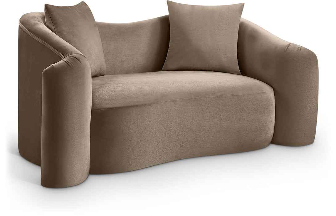 Destin 70" Velvet Upholstered Loveseat