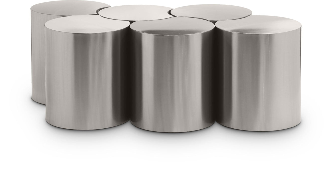 Dimple Iron Nesting 6pc. Modular Coffee Table
