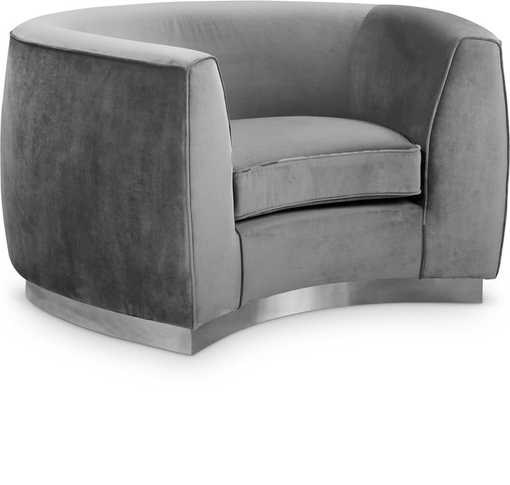 Julian Velvet Upholstered Chair