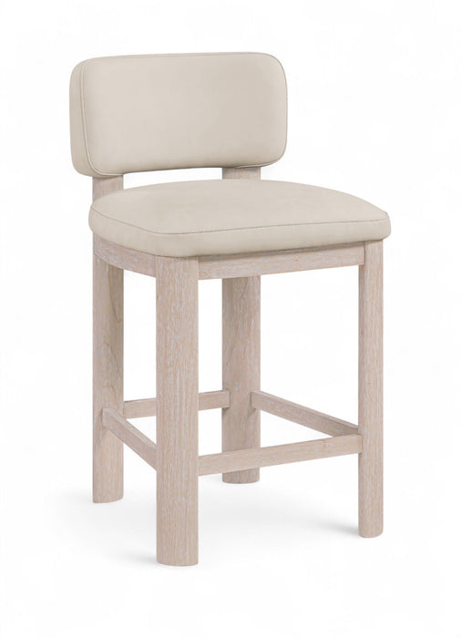 Paloma Vegan Leather Upholstered Counter Stool