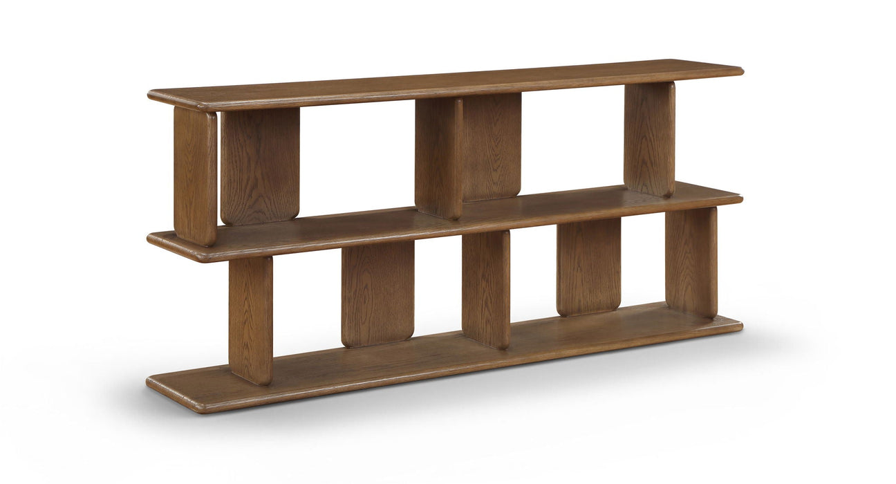 Nexa Solid Wood And Oak Veneer Media Console