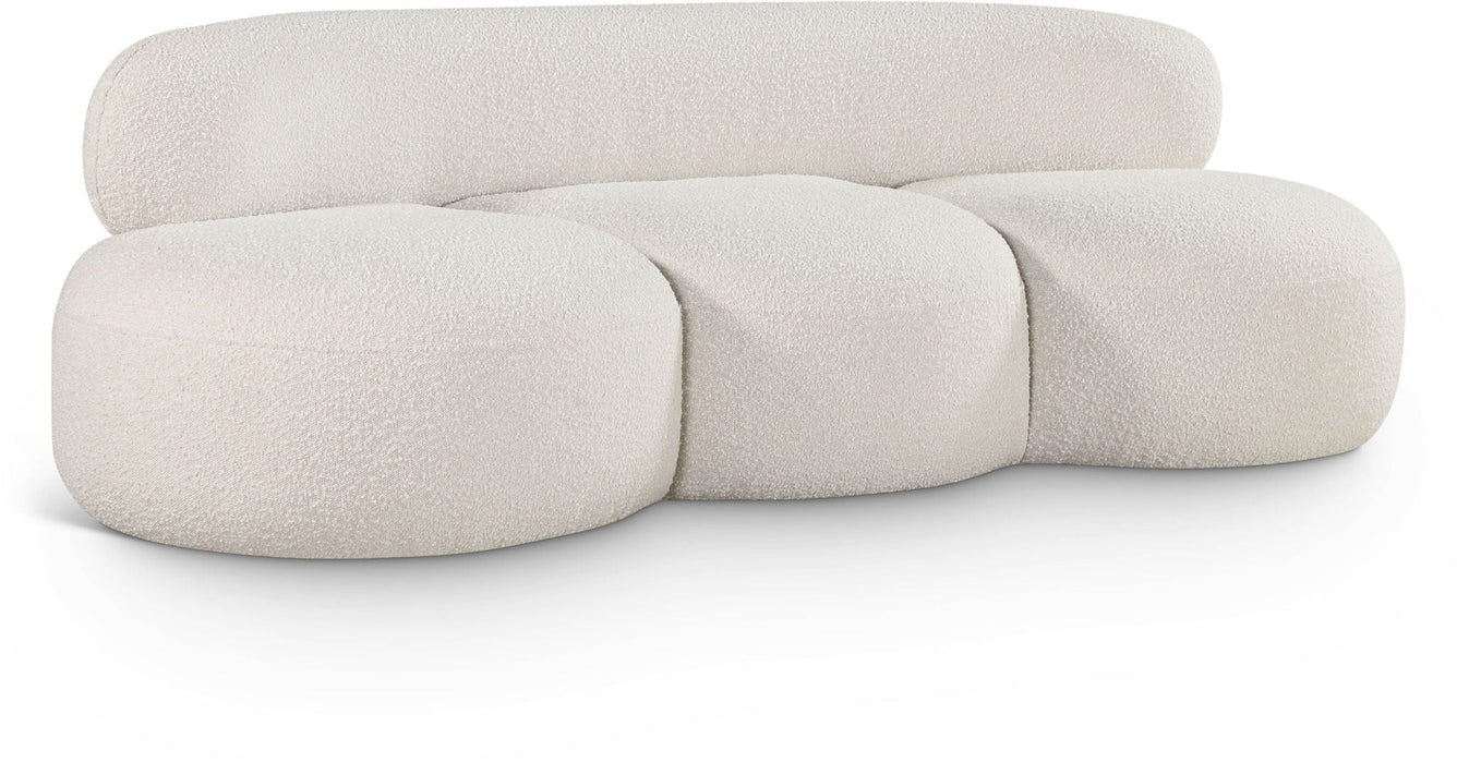Venti 88.5" Boucle Fabric Upholstered Sofa