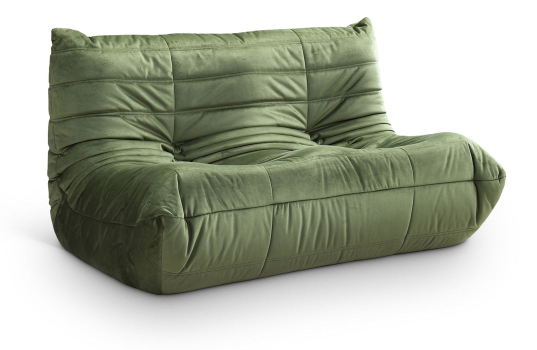 Relax 54.75" Velvet Upholstered Loveseat
