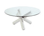 Contemporary 35" Round Cocktail Table 9008-CT