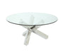 Contemporary 35" Round Cocktail Table 9008-CT