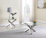 Contemporary 35" Round Cocktail Table 9008-CT