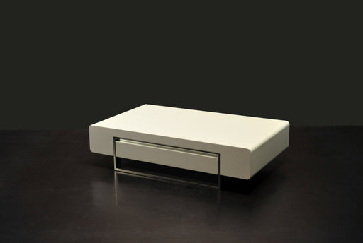 Modern Coffee Table 902A in White 17888