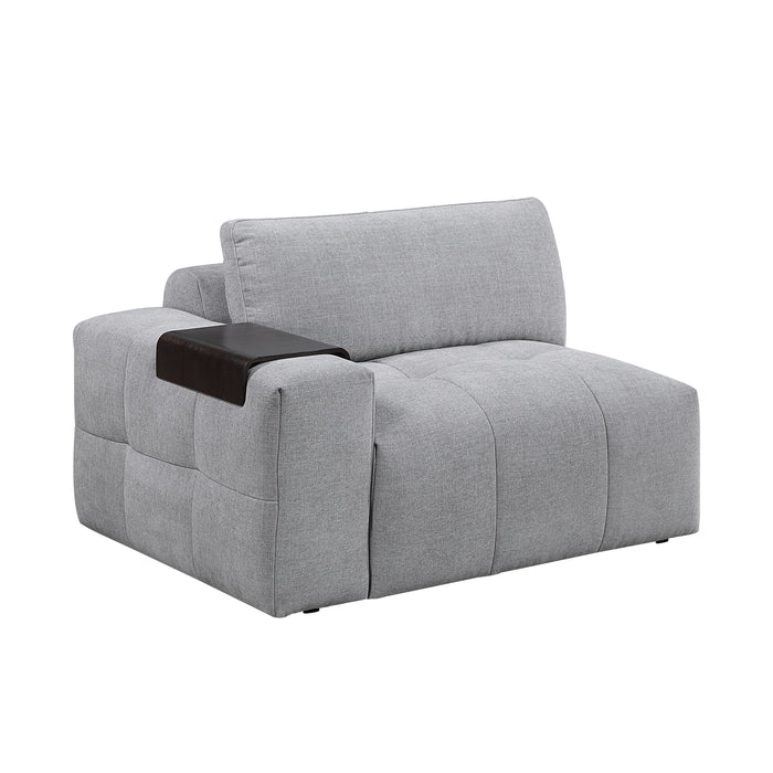 9155GY*61L1ROT 6-Piece Modular Sectional with Ottoman