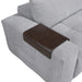9155GY*61L1R2OT 6-Piece Modular Sectional with Two Ottomans