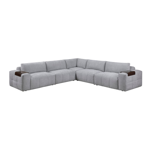 Tidal 5-Piece Modular Sectional (9155GY*51L1R)