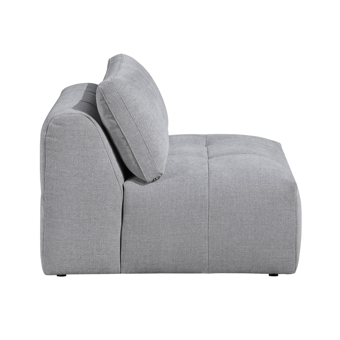 9155GY*61L1ROT 6-Piece Modular Sectional with Ottoman