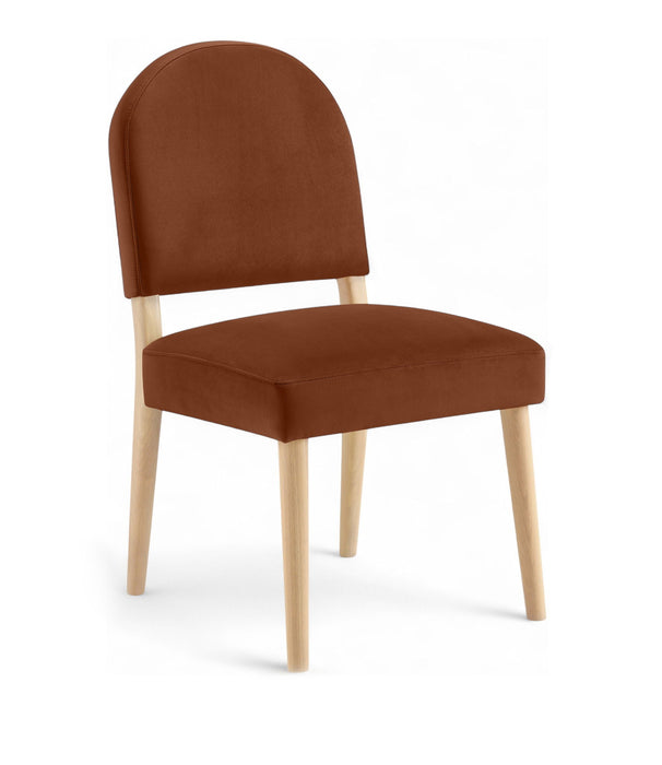 Varinelle Velvet Performance Fabric Upholstered Dining Chair