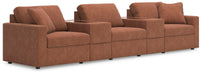 Modmax 5-Piece Sectional - Armless Chair, 2 Consoles with Storage, LAF Corner Chair, RAF Corner Chair