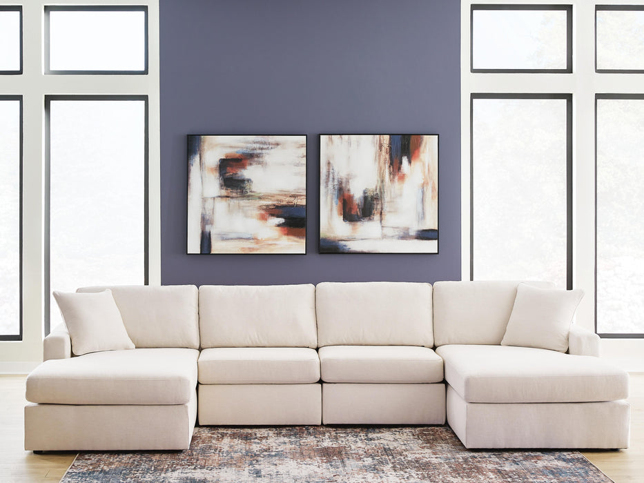 Modmax 4-Piece Double Storage Chaise Sectional