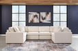 Modmax 6-Piece Sectional - 2 Armless Chairs, LAF Corner Chair, RAF Corner Chair, 2 Wedges