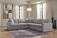 Modmax 5-Piece Sectional - 2 Armless Chairs, LAF Corner Chair, RAF Corner Chair, Wedge