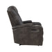Tabor Power Reclining Chair with Power Headrest and Storage Arms, Cup Holders