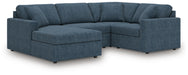 Modmax 4-Piece Sectional with Chaise - Ink - Left side