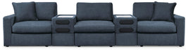 Modmax 5-Piece Sectional - Armless Chair, 2 Consoles with Audio System, LAF Corner Chair, RAF Corner Chair