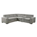 Farrah (3)3-Piece Sectional with Adjustable Headrests, Pull-out Bed and Console