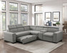 Farrah 3-Piece Sectional with Adjustable Headrests