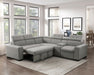 Farrah 3-Piece Sectional with Adjustable Headrests