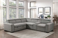 Farrah 3-Piece Sectional with Adjustable Headrests