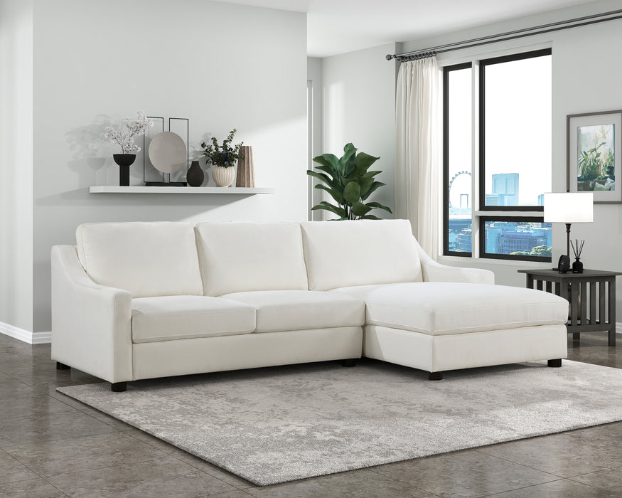 Zayden (2)2-Piece Sectional with Right Chaise