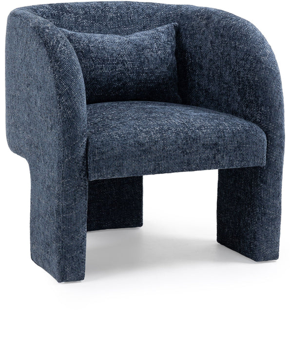 Sawyer Chenille Fabric Upholstered Accent Chair