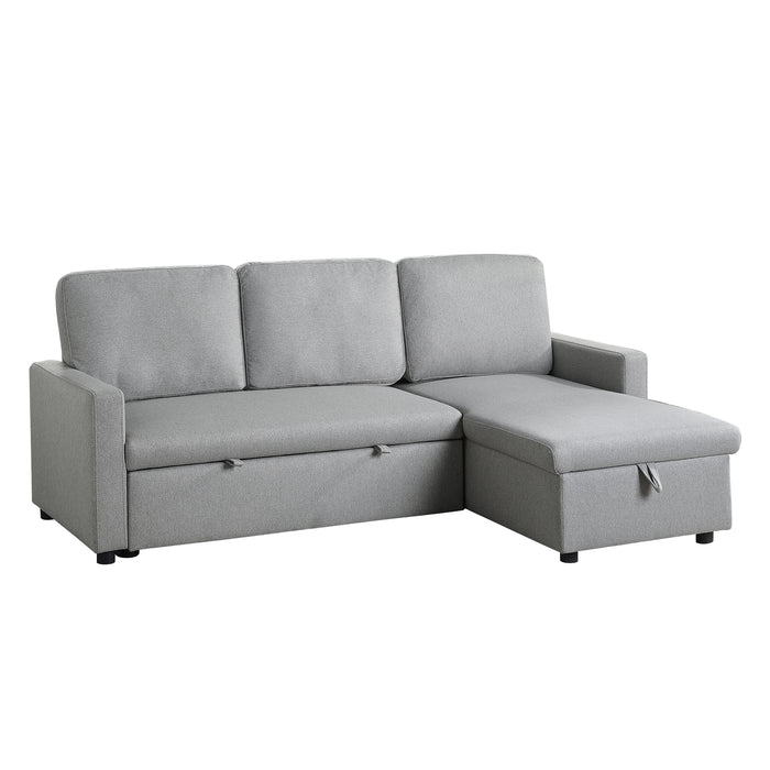 Brandolyn (2)2-Piece Reversible Sectional with Pull-out Bed and Hidden Storage
