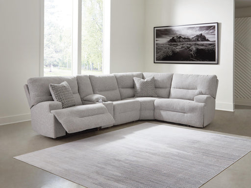 Acklen Place 5-Piece Power Reclining Sectional with Storage Console - image 2